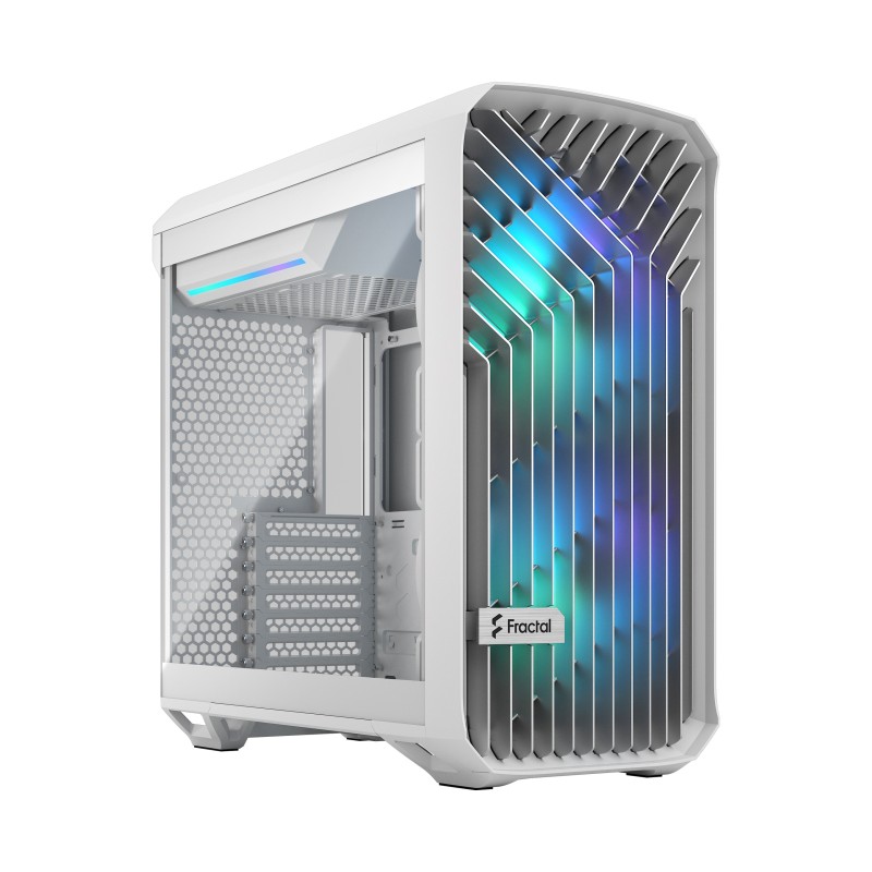 Fractal Design Torrent Compact RGB White Clear Tint Gaming Gehäuse TG Fenster